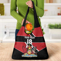 Custom Trinidad and Tobago Grocery Bag Together We Aspire Together We Achieve - Wonder Print Shop