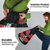 Custom Trinidad and Tobago Grocery Bag Together We Aspire Together We Achieve - Wonder Print Shop