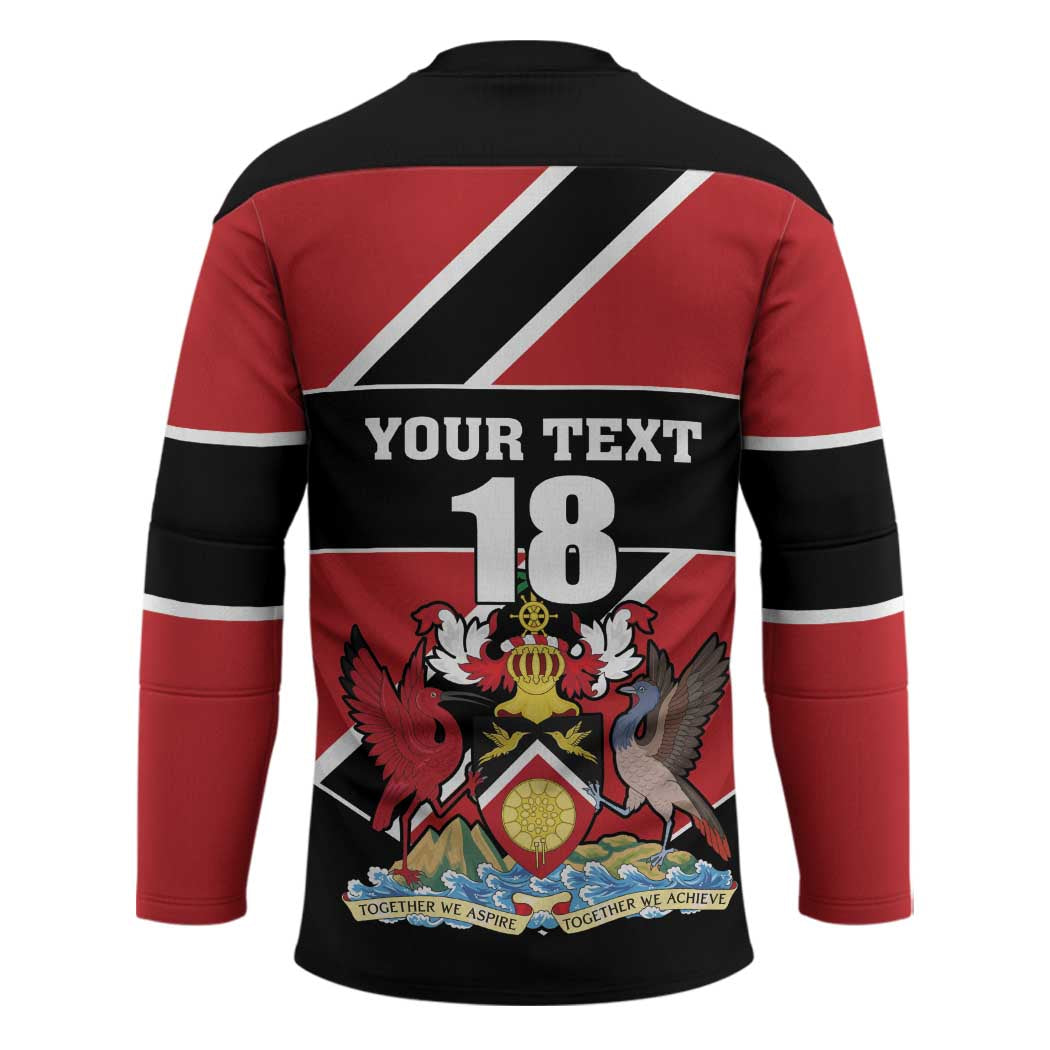 Custom Trinidad and Tobago Hockey Jersey Together We Aspire Together We Achieve - Wonder Print Shop