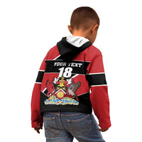 Custom Trinidad and Tobago Kid Hoodie Together We Aspire Together We Achieve - Wonder Print Shop