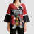 Custom Trinidad and Tobago Kimono Sleeve Blouse Together We Aspire Together We Achieve - Wonder Print Shop