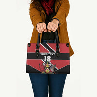 Custom Trinidad and Tobago Leather Bag Together We Aspire Together We Achieve - Wonder Print Shop