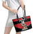 Custom Trinidad and Tobago Leather Tote Bag Together We Aspire Together We Achieve - Wonder Print Shop