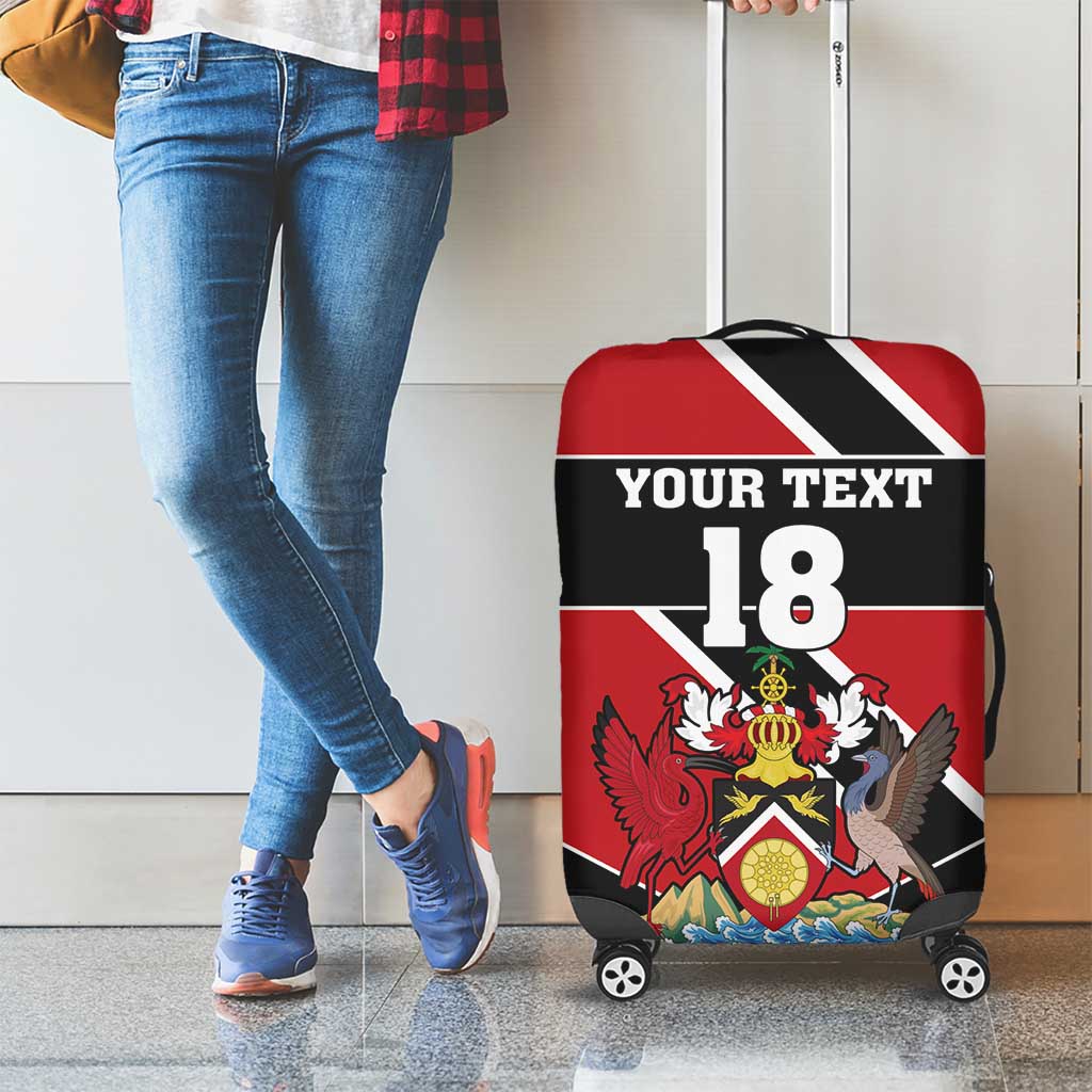 Custom Trinidad and Tobago Luggage Cover Together We Aspire Together We Achieve - Wonder Print Shop