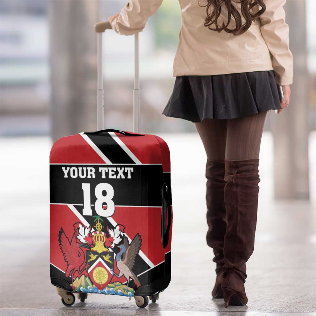 Custom Trinidad and Tobago Luggage Cover Together We Aspire Together We Achieve - Wonder Print Shop