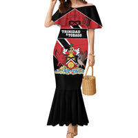 Custom Trinidad and Tobago Mermaid Dress Together We Aspire Together We Achieve - Wonder Print Shop