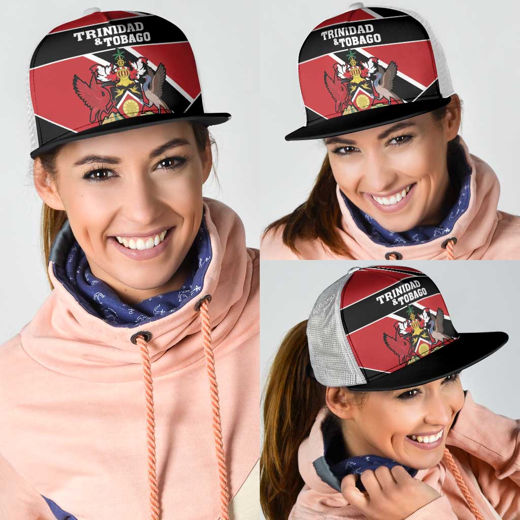 Trinidad and Tobago Mesh Trucker Cap Together We Aspire Together We Achieve - Wonder Print Shop