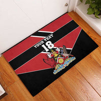 Custom Trinidad and Tobago Rubber Doormat Together We Aspire Together We Achieve - Wonder Print Shop