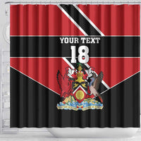 Custom Trinidad and Tobago Shower Curtain Together We Aspire Together We Achieve - Wonder Print Shop