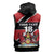 Custom Trinidad and Tobago Sleeveless Hoodie Together We Aspire Together We Achieve - Wonder Print Shop