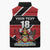 Custom Trinidad and Tobago Sleeveless Puffer Jacket Together We Aspire Together We Achieve - Wonder Print Shop