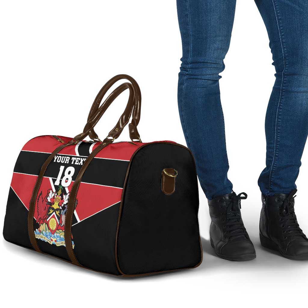 Custom Trinidad and Tobago Travel Bag Together We Aspire Together We Achieve - Wonder Print Shop