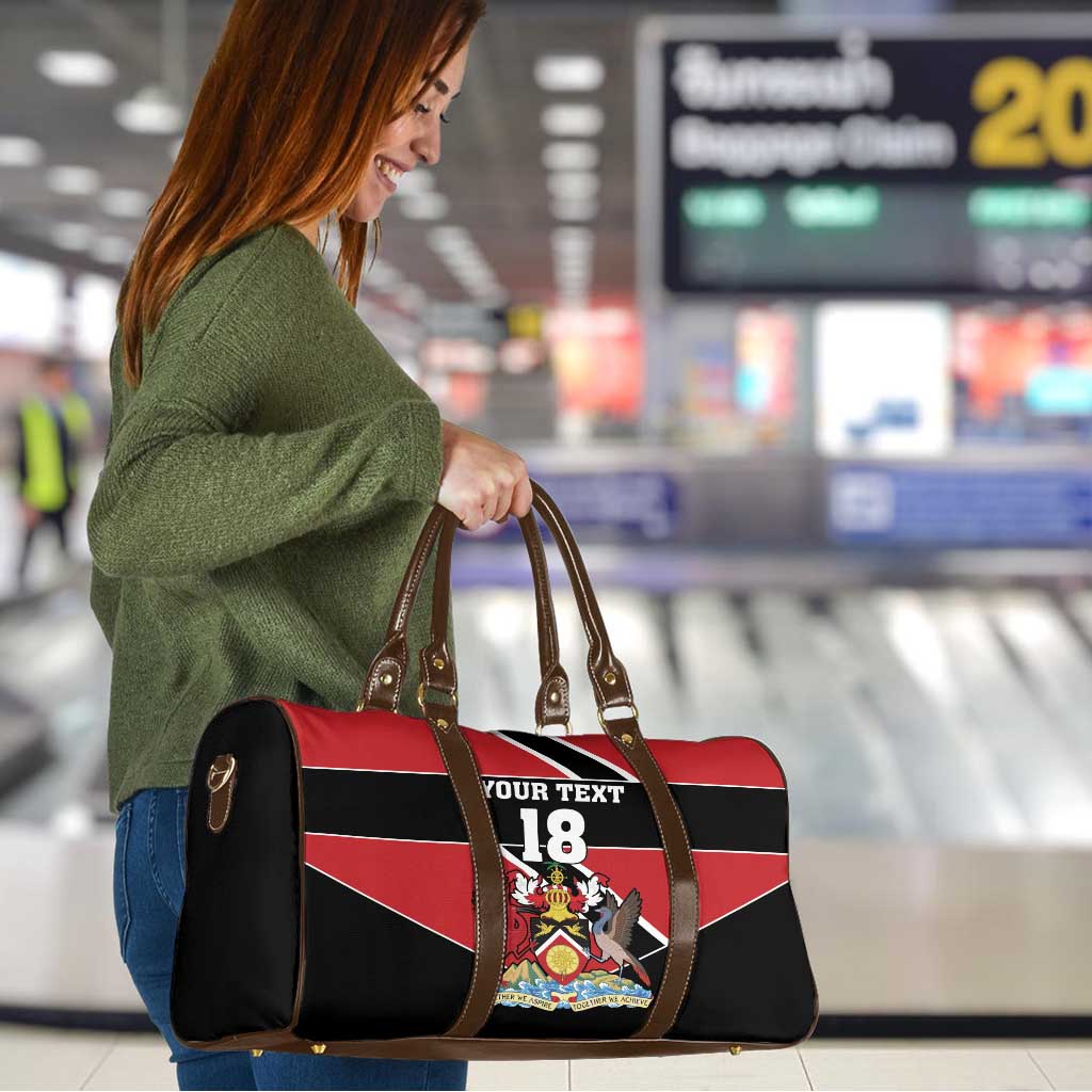 Custom Trinidad and Tobago Travel Bag Together We Aspire Together We Achieve - Wonder Print Shop