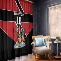 Custom Trinidad and Tobago Window Curtain Together We Aspire Together We Achieve - Wonder Print Shop