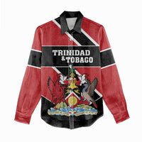 Custom Trinidad and Tobago Women Casual Shirt Together We Aspire Together We Achieve - Wonder Print Shop