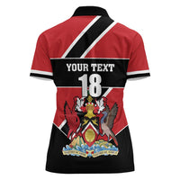 Custom Trinidad and Tobago Women Polo Shirt Together We Aspire Together We Achieve - Wonder Print Shop