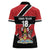 Custom Trinidad and Tobago Women Polo Shirt Together We Aspire Together We Achieve - Wonder Print Shop