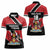 Custom Trinidad and Tobago Women Polo Shirt Together We Aspire Together We Achieve - Wonder Print Shop