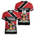 Custom Trinidad and Tobago Women V-Neck T-Shirt Together We Aspire Together We Achieve - Wonder Print Shop