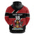 Custom Trinidad and Tobago Zip Hoodie Together We Aspire Together We Achieve - Wonder Print Shop