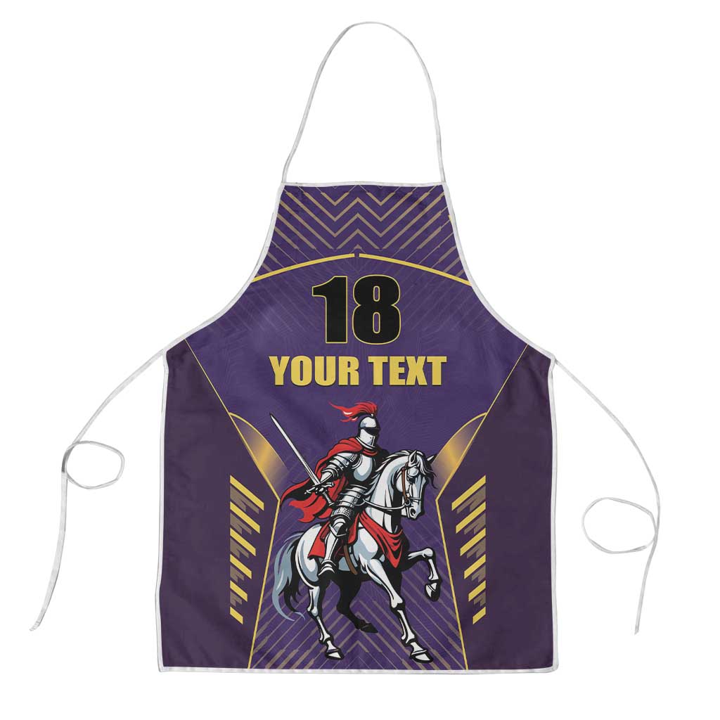 Custom Trinidad and Tobago Cricket Apron Go Champion Knight Riders - Wonder Print Shop