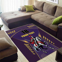 Custom Trinidad and Tobago Cricket Area Rug Go Champion Knight Riders - Wonder Print Shop