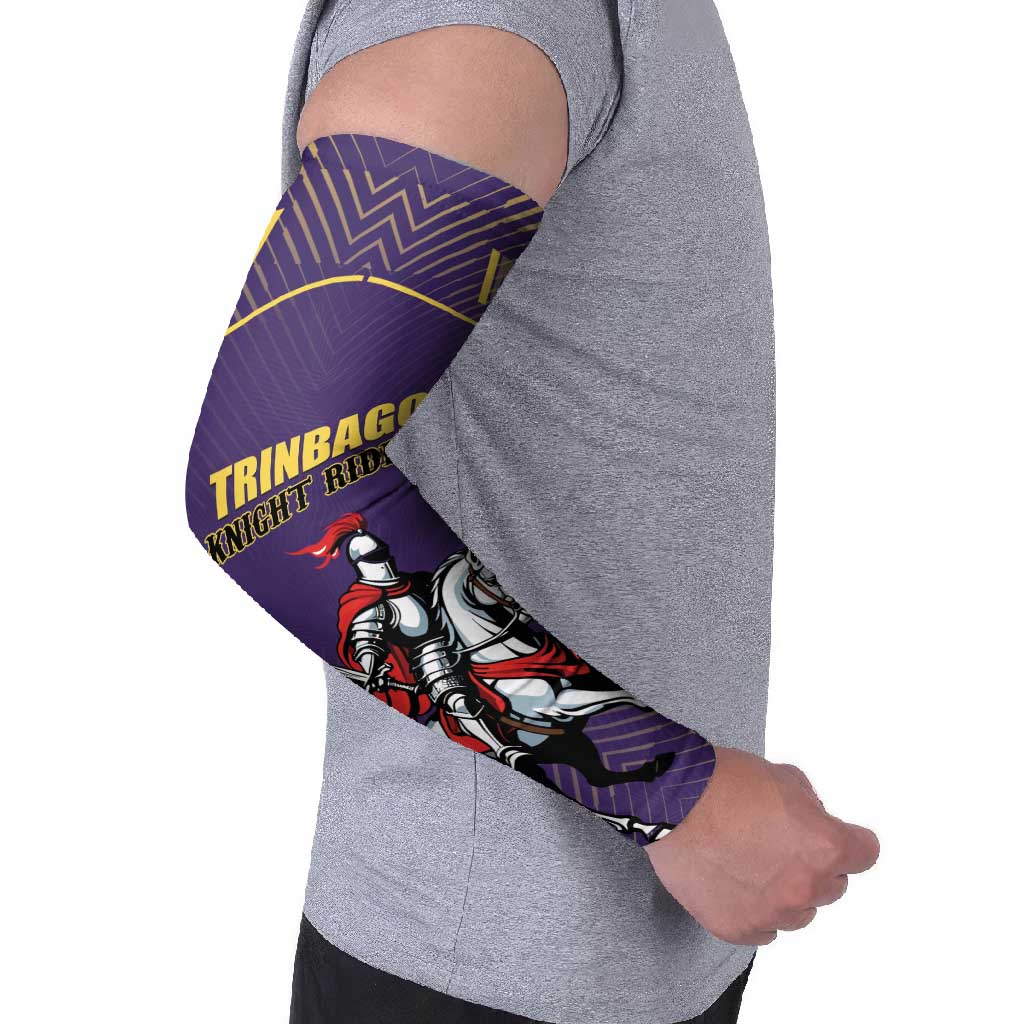 Custom Trinidad and Tobago Cricket Arm Sleeves Go Champion Knight Riders - Wonder Print Shop