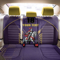 Custom Trinidad and Tobago Cricket Back Car Seat Cover Go Champion Knight Riders - Wonder Print Shop
