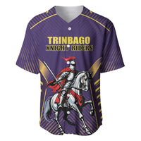 Custom Trinidad and Tobago Cricket Baseball Jersey Go Champion Knight Riders - Wonder Print Shop