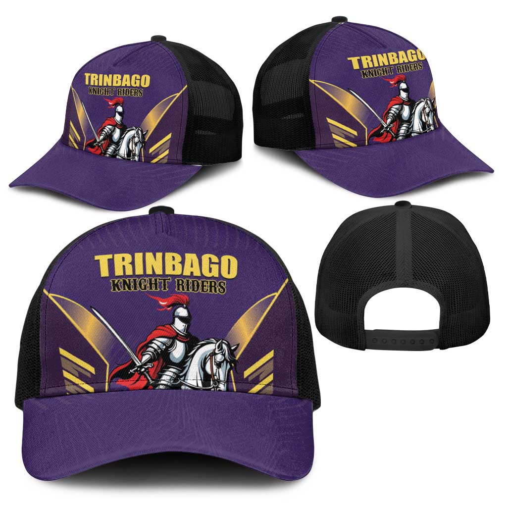 Trinidad and Tobago Cricket Baseball Net Cap Go Champion Knight Riders - Wonder Print Shop