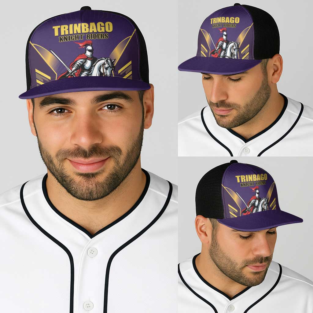 Trinidad and Tobago Cricket Baseball Net Cap Go Champion Knight Riders - Wonder Print Shop
