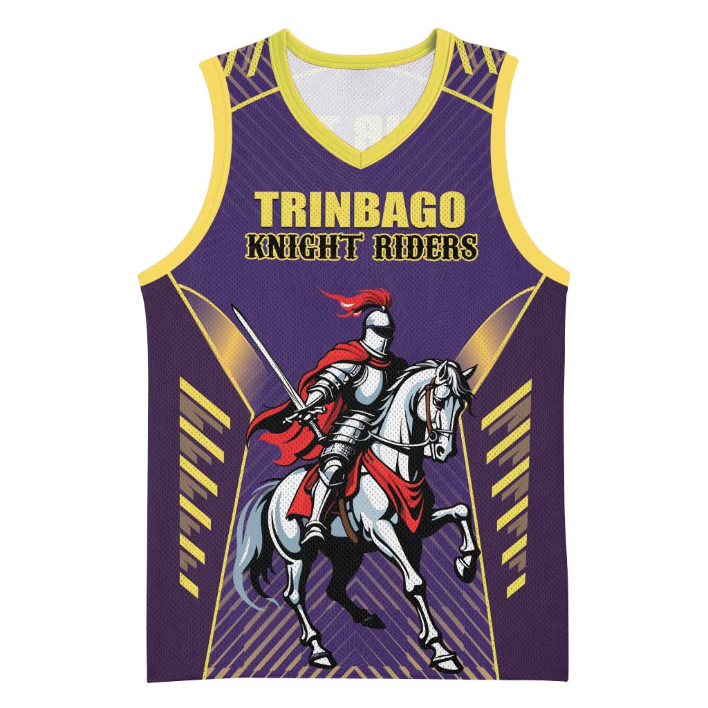 Custom Trinidad and Tobago Cricket Basketball Jersey Go Champion Knight Riders - Wonder Print Shop