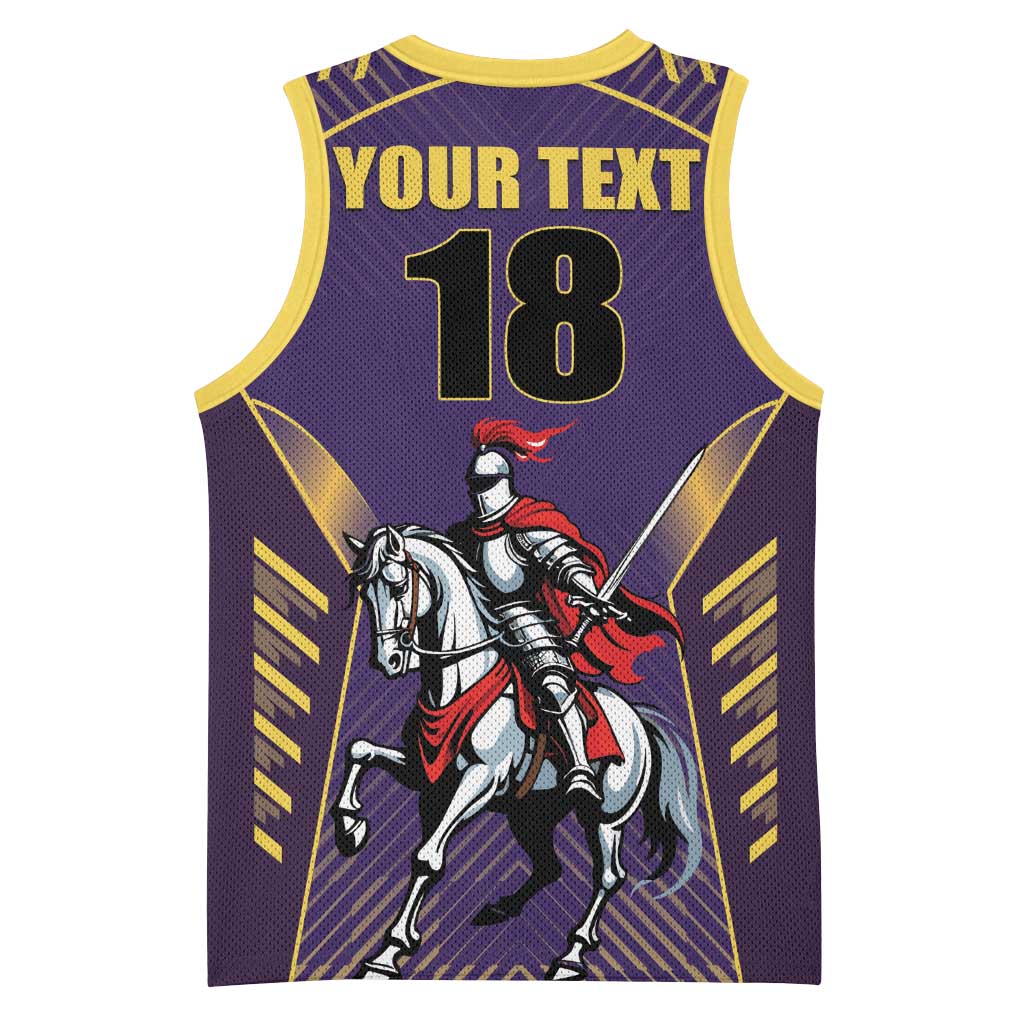 Custom Trinidad and Tobago Cricket Basketball Jersey Go Champion Knight Riders - Wonder Print Shop