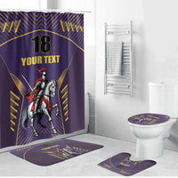 Custom Trinidad and Tobago Cricket Bathroom Set Go Champion Knight Riders - Wonder Print Shop