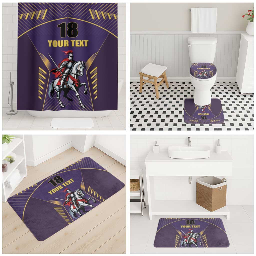 Custom Trinidad and Tobago Cricket Bathroom Set Go Champion Knight Riders - Wonder Print Shop