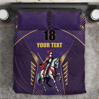 Custom Trinidad and Tobago Cricket Bedding Set Go Champion Knight Riders - Wonder Print Shop