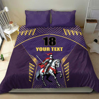 Custom Trinidad and Tobago Cricket Bedding Set Go Champion Knight Riders - Wonder Print Shop