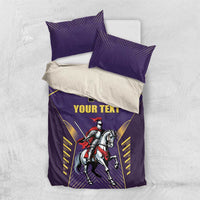 Custom Trinidad and Tobago Cricket Bedding Set Go Champion Knight Riders - Wonder Print Shop