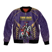 Custom Trinidad and Tobago Cricket Bomber Jacket Go Champion Knight Riders - Wonder Print Shop