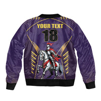 Custom Trinidad and Tobago Cricket Bomber Jacket Go Champion Knight Riders - Wonder Print Shop