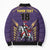 Custom Trinidad and Tobago Cricket Bomber Puffer Jacket Go Champion Knight Riders - Wonder Print Shop