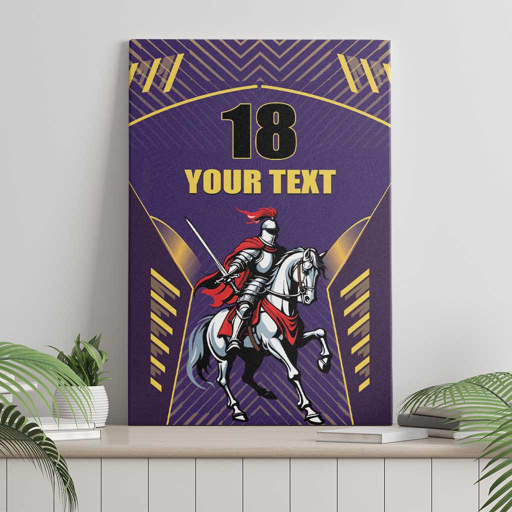 Custom Trinidad and Tobago Cricket Canvas Wall Art Go Champion Knight Riders - Wonder Print Shop