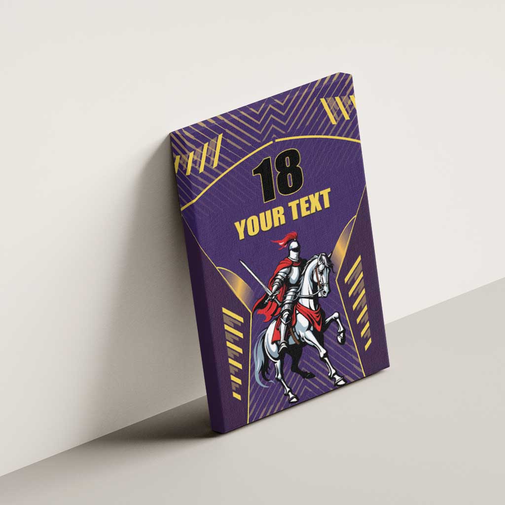 Custom Trinidad and Tobago Cricket Canvas Wall Art Go Champion Knight Riders - Wonder Print Shop