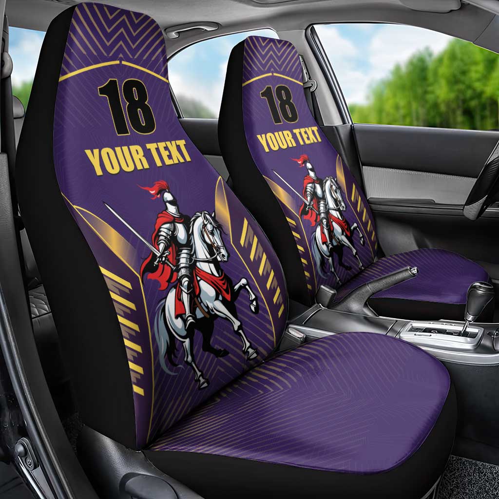 Custom Trinidad and Tobago Cricket Car Seat Cover Go Champion Knight Riders - Wonder Print Shop