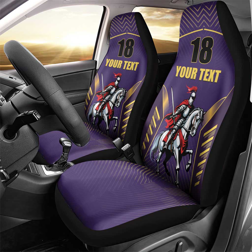 Custom Trinidad and Tobago Cricket Car Seat Cover Go Champion Knight Riders - Wonder Print Shop