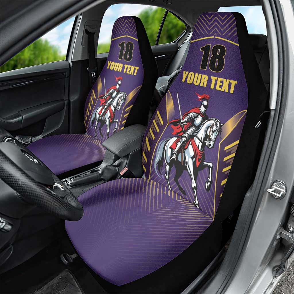 Custom Trinidad and Tobago Cricket Car Seat Cover Go Champion Knight Riders - Wonder Print Shop