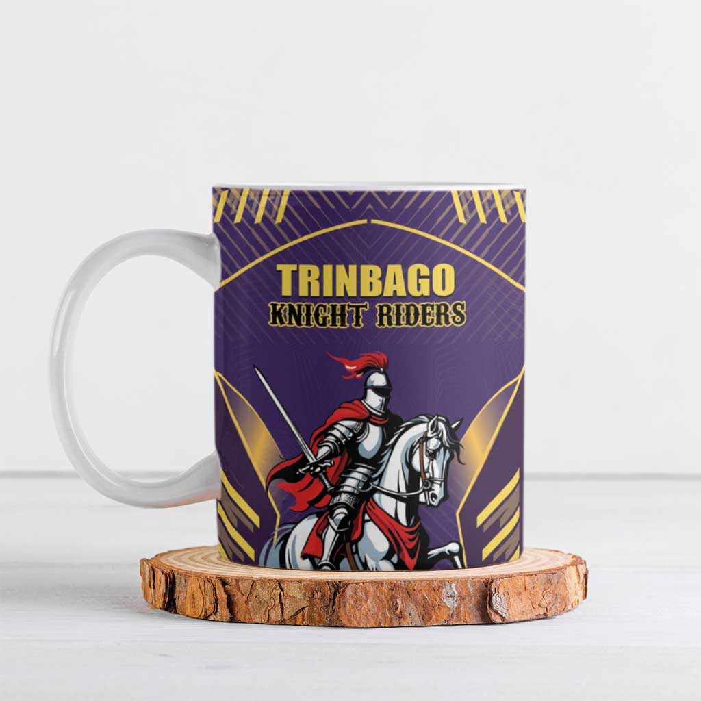 Custom Trinidad and Tobago Cricket Ceramic Mug Go Champion Knight Riders - Wonder Print Shop