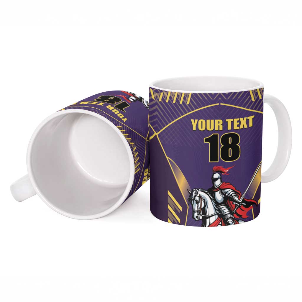 Custom Trinidad and Tobago Cricket Ceramic Mug Go Champion Knight Riders - Wonder Print Shop