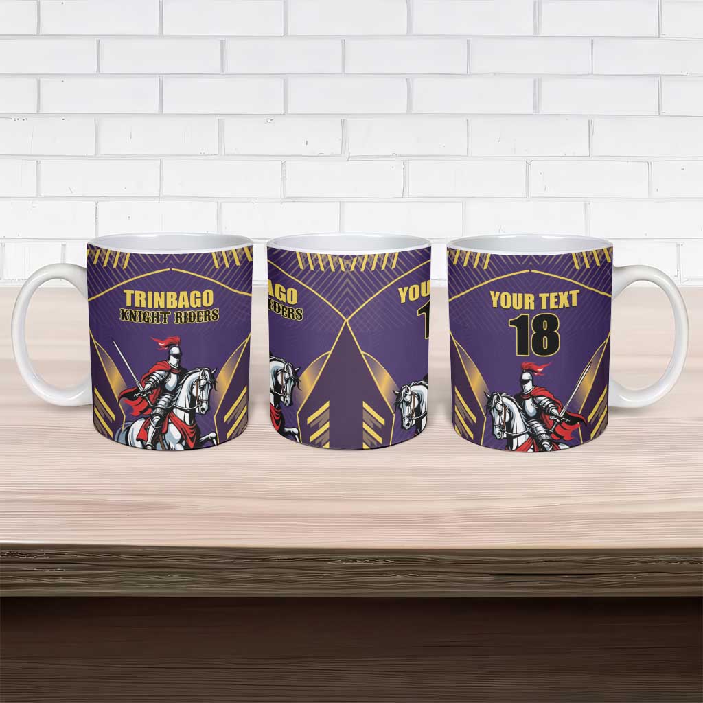 Custom Trinidad and Tobago Cricket Ceramic Mug Go Champion Knight Riders - Wonder Print Shop