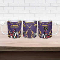 Custom Trinidad and Tobago Cricket Ceramic Mug Go Champion Knight Riders - Wonder Print Shop